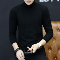 Winter Warm Turtleneck Sweater Men Fashion Solid Knitted Mens Sweaters 2020 Casual Male Double Collar Slim Fit Pullover