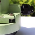 Total Station Base Prism Connector Theodolite Base Adapter with Optical Pointer for Leica