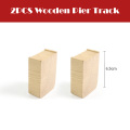 2pcs wooden pier