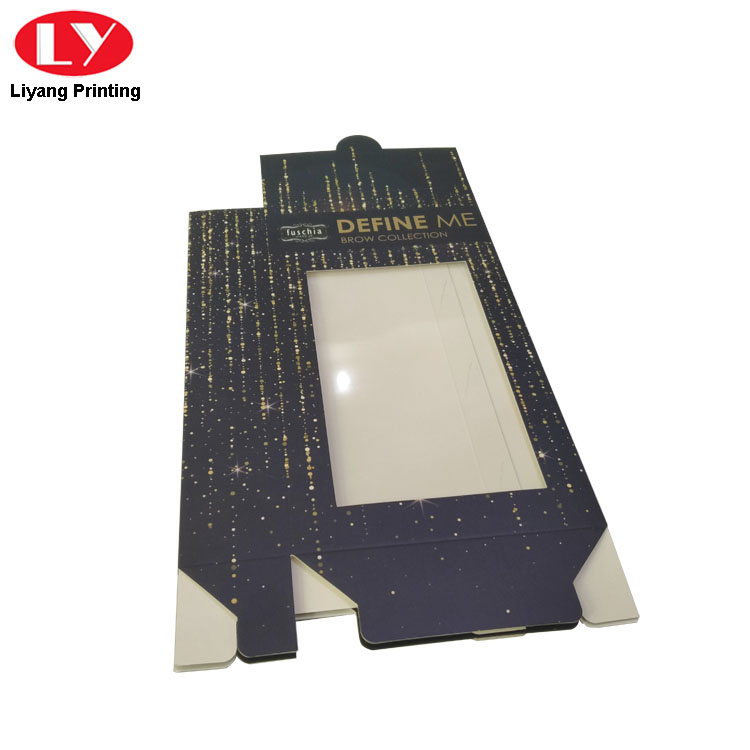 Folding Paper Box With Pvc Window