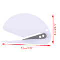 2 X Plastic Letter Opener Mail Envelope Opener Safety Paper Guarded Cutter Blade