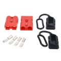 2pcs/lot 50A Battery Trailer Pair Charge Plug Quick Connector Connect Disconnect Winch Electrical Power Cable Connectors
