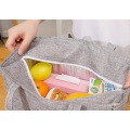 Large Capacity Solid Design Lunch Bags For Women Kids Food Cooler Lunch Box Tote Cooler Lunch Box Insulation Portable Tote Bags
