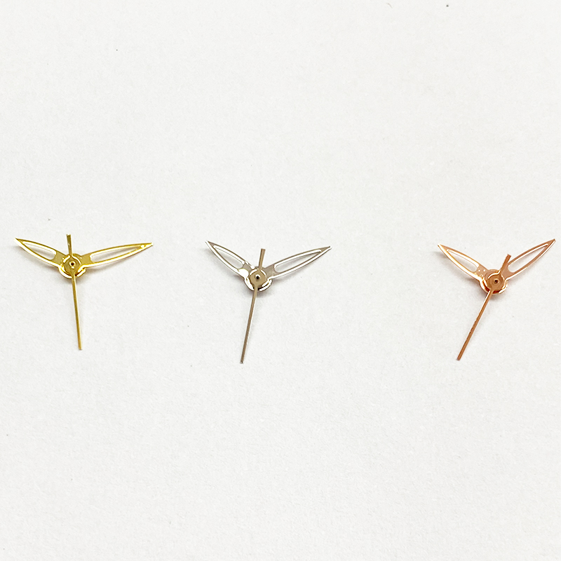 Leaf watch hands