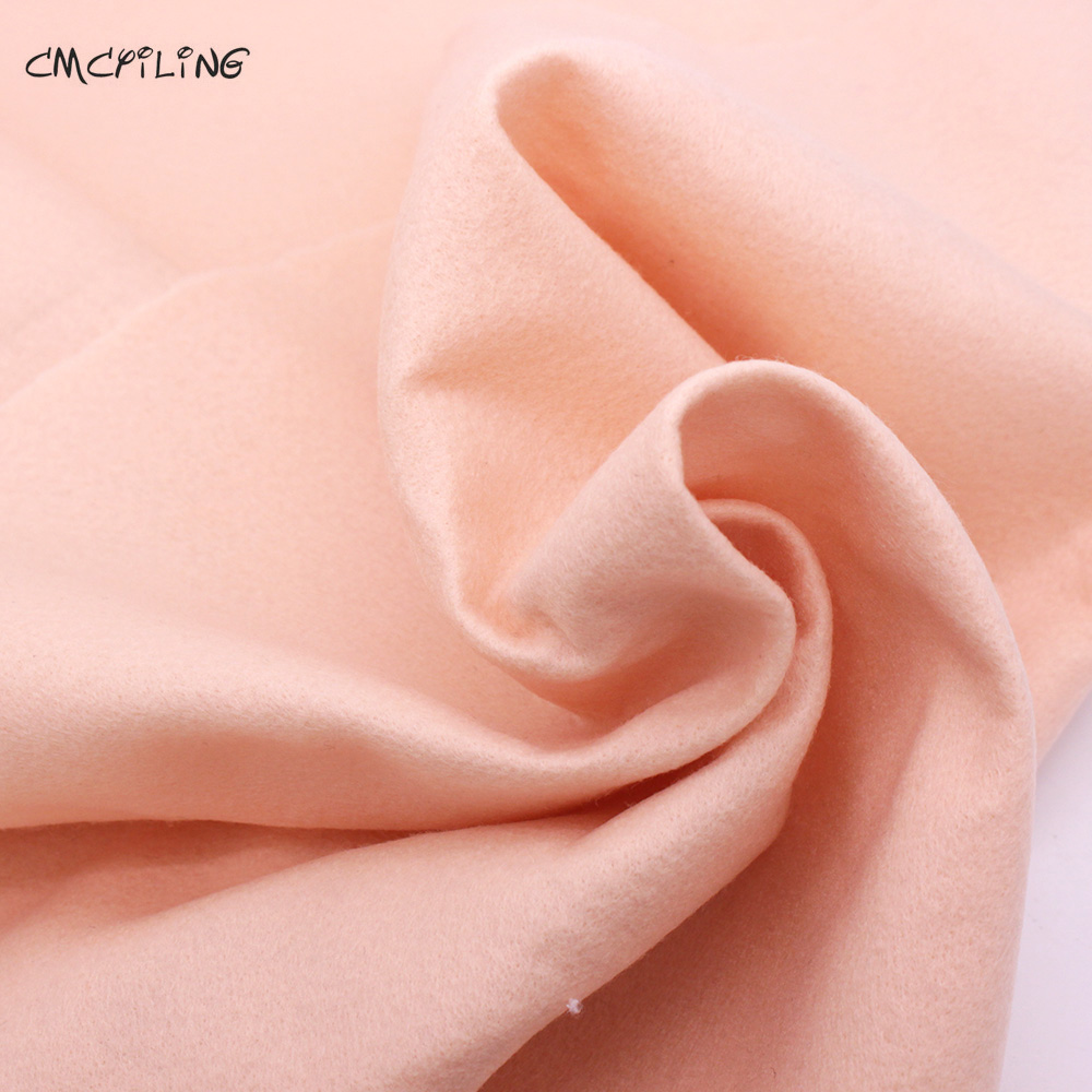 Skin Soft Felt,Polyester Nonwoven Fabrics,For Diy Decoration,Scrapbooking,Toys Stuff Skin,CMCYILING