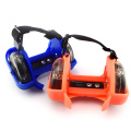 1 Pair Kids Children Outdoor Adjustable LED Flashing Wheel Heel Skate Rollers Adjustable Simply Durable Outdoor Skating Shoes