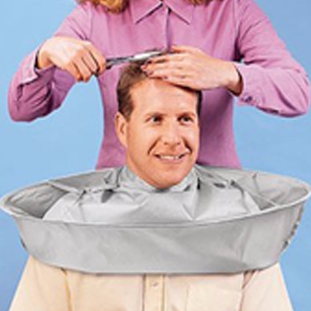 Adult Medium Size Hair Cutting Cloak Breathable Umbrella Styling Cape Salon Barber Home Stylists Three Dimensional Cape