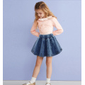 Girls skirt 2019 baby girl denim skirt toddler children denim skirt autumn cute baby children kids rivet skirt children