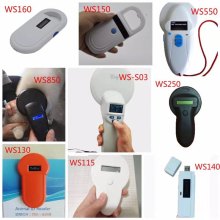 vets Rechargeable battery power USB FDX B ID64 ear tag small mini RFID pets scanner for dog cat ID animal microchip reader