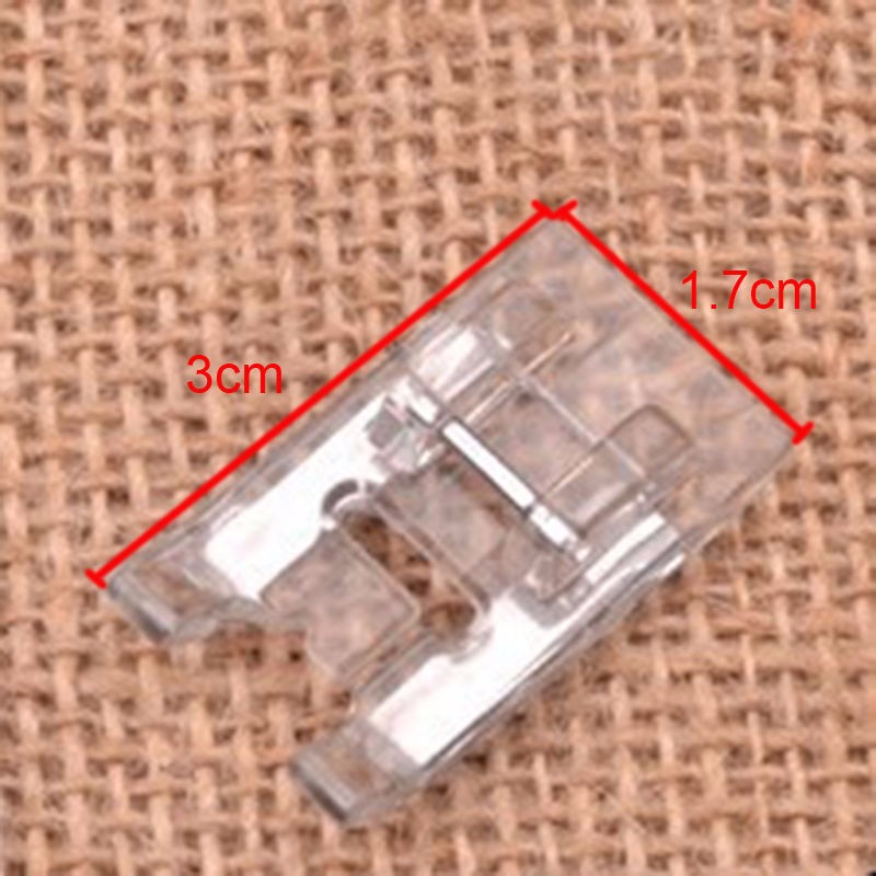 2016 New Product 1X Precise Invisible Sewing Foot for Brother Janome Machine Zipper Zip Domestic Practical Tool