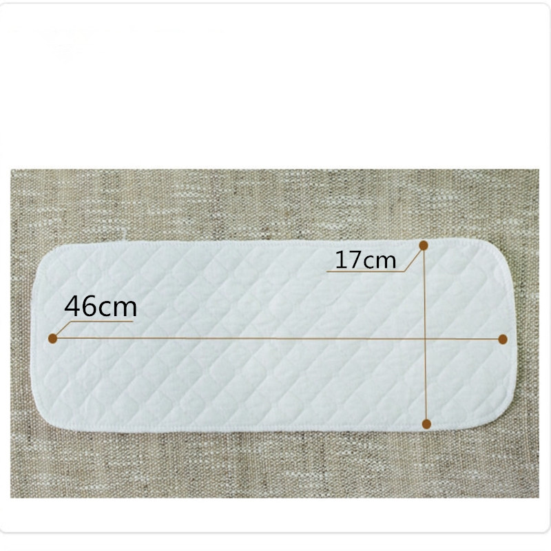 5Pc 3Layers of Ecological Cotton Baby Diaper Paper Can Be Used Repeatedly Strong Water Absorption