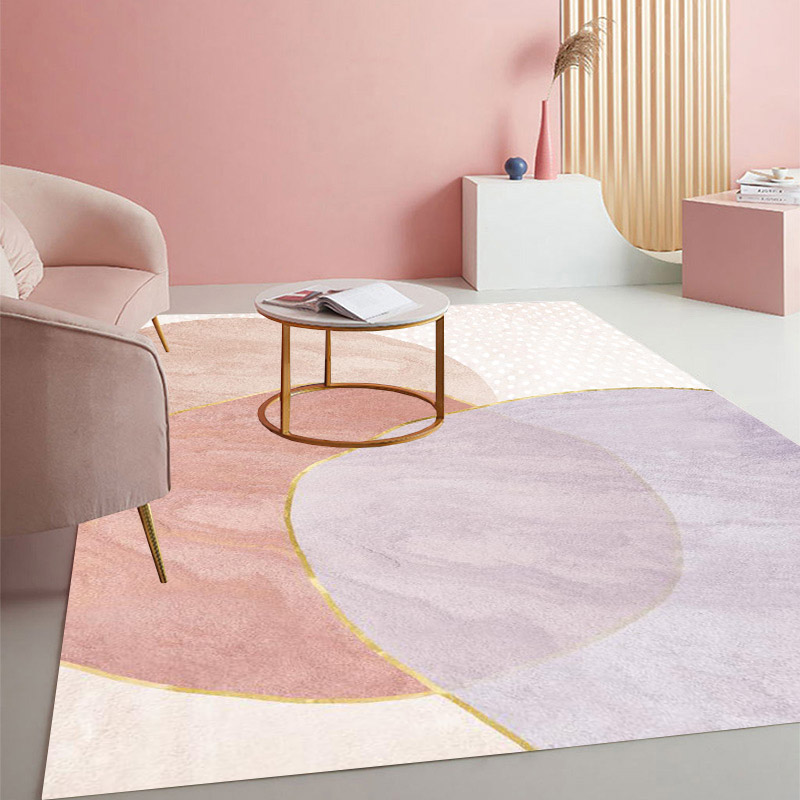 Light Luxury Carpet Nordic Living Room Coffee Table Floor Mat Bedroom Girl Ins Wind Bedside Net Red Large Area Full Room