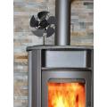 The New Design 5 Blade Fireplace Fan Quiet Safe Heat Powered Stove Fan Wood Stove Fireplace Fan Heating Fan