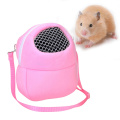 Small Pet Carrier Bag Animal Outgoing Bag with Shoulder Strap Portable Travel Handbag Backpack for Hedgehog Hamster