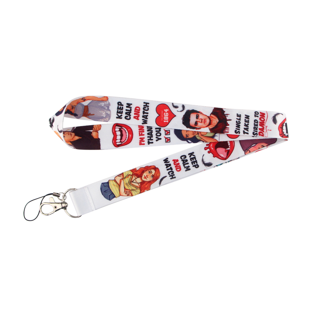 BH1081 Blinghero Avocado Lanyard Key Phone Holder Horror TV series Neck Strap With Keyring ID Card DIY Cartoon Lanyard Hang Rope