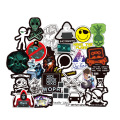 50Pcs Computer Programming Hacker Sticker Laptop Refrigerator Skateboard Waterproof Decals For Notebook Graffiti Sticker