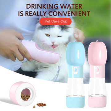 Multifunctional Pet Travel Cup Bottle Pet Cat Portable Dog Food Water Cup Outdoor Dogs Water Bowl Drinker Drinking Water Mug Cup