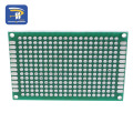 1pcs 4x6 cm PROTOTYPE PCB 4*6 panel double coating/tinning PCB Universal Board double Sided PCB 2.54MM board