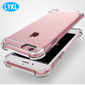 Airbag For iPhone 11 12 XS MAX XR Crystal Clear Shockproof Cover Transparent Soft TPU Cases for Apple 7 8 Plus X 6 6S 5 SE Coque