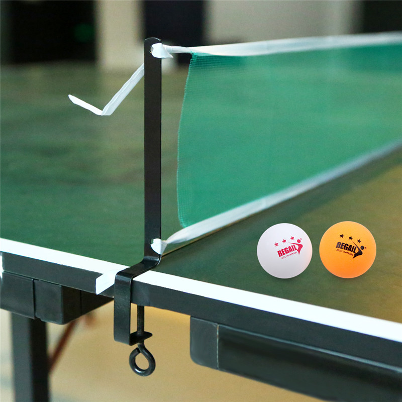 Portable Table Tennis Net Set Ping Pong Ball Fix Equipment Table Tennis Ball Training Accessories