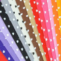 ZY DIY Mixed 21 Colors 1mm Thick 14x14cm 100% Polyester Heart Printed Nonwoven Felt Fabric Handmade DIY material fabric