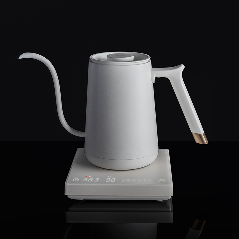 TIMEMORE smart mini fish electric pour over kettle 600ml 220V gooseneck variable kettle temperature control hand brew coffee pot