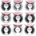 3D Mink Lashes Custom Eyelash Packaging 100% Handmade Faux Mink Lashes natural false eyelashes fake lashes long makeup 3d mink