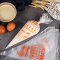 100PCS Disposable Pastry Bags Cake Cream Bag Baking Tools Kitchen Supplies Icing Food Preparation Bags Piping Bag Tools
