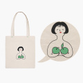 MOREUSEE fresh and original cotton apple bra shoulder bags for girls in FRUIT BRA series(FUN KIK)