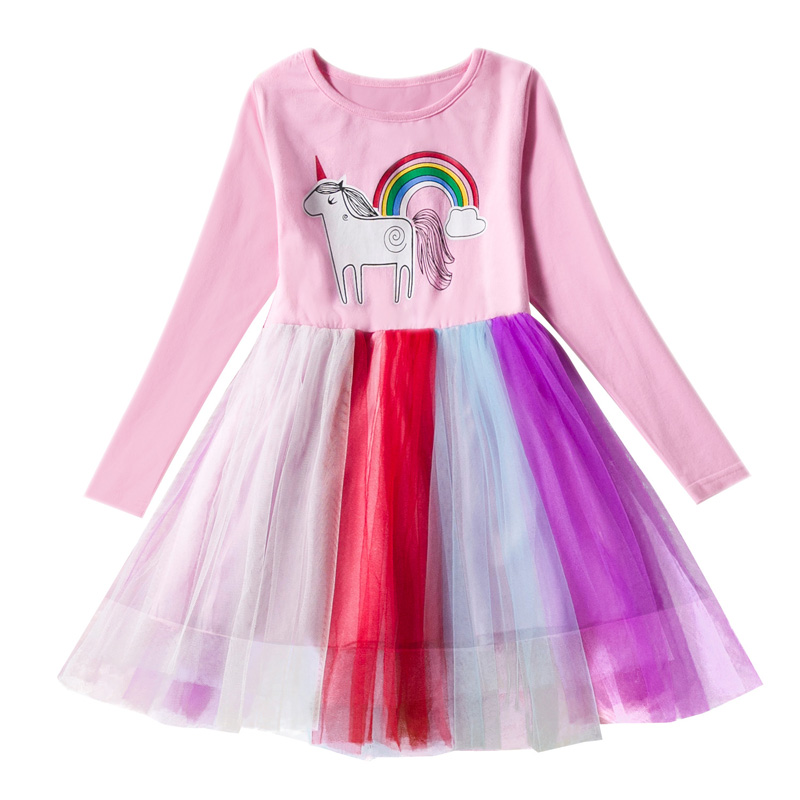 2021 Summer Dress Baby Girl Clothes Kids Dresses For Girls Children Clothing Floral Toddler Dress Vestidos Tutu Dress 6-8 Years
