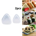 2PCS/1 Set Sushi Mold Onigiri Rice Ball Bento Press Maker Mold DIY Tool Sushi Tools Kitchen Gadgets