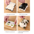 4pcs/Set Cartoon Sushi Rice Balls Mold Cute Panda Sushi Maker Tool Lunch Bento Decor Accessories Kitchen Cooking Baking Tools