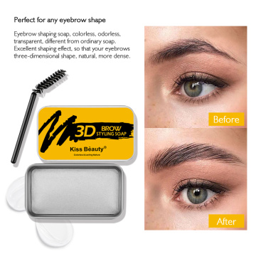 3D Wild Brows Eyebrow Shaping Soap Brows Makeup Gel Cream Waterproof Long Lasting Eyebrow Setting Gel Brows Kit Maquillaje TSLM2
