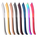 4/6/7/8PCS Stainless Steel Steak Knife Sharp Table Knives Set Restaurant Gold Cutlery Dinner Knife Black Steak Knives