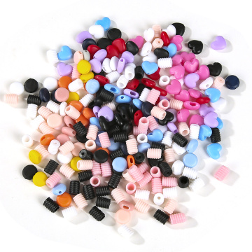 1000Pcs Colorful Silicone Cord Locks Non Slip Stopper Adult Children Adjustable Lanyard Buckle Drawstrings Toggles Accessories
