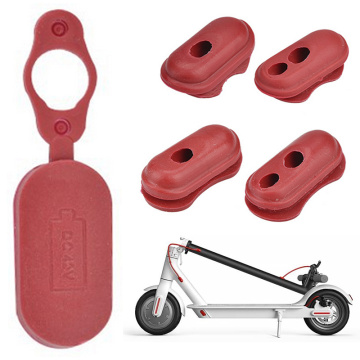 Dustproof Silicone Electric Scooter Charging Port Cover Plug Protective Case for Xiaomi Mijia Millet M365 Scooter Accessories