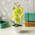 Bonsai Desktop Plants Potted Artificial Orchid Flowers Home Decoration Ornament