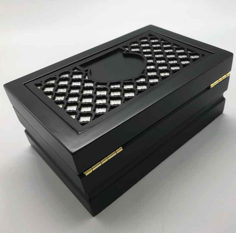Matt Black Wooden Box