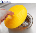 ZOTOBON Circle Silicone Sink Strainer Filter Water Floor Drain Hair Bathtub Plug Bathroom Kitchen Cute Deodorant Stopper F22