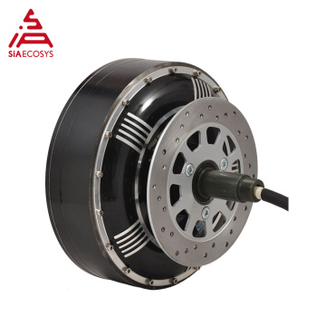 QS 8000W 273 50H V3 72V 96V 20kW 350N.m Peak Brushless DC Gearless Electric Car In Wheel Hub Motor