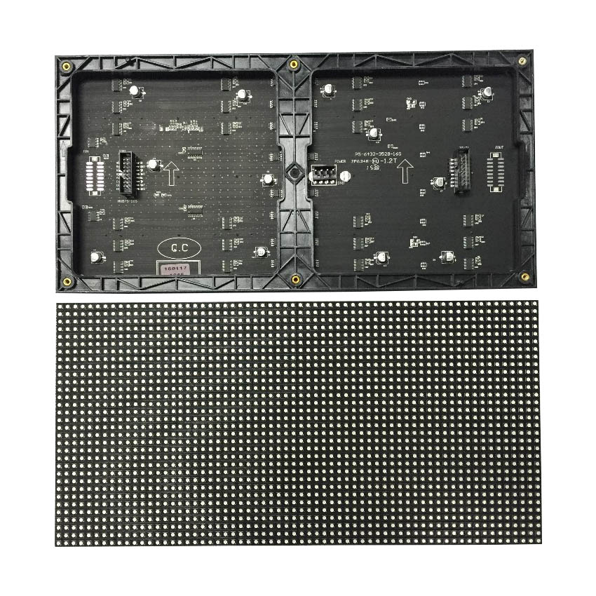 led screen rgb module 320*160mm 64*32pixels 1/16 scan P5 SMD3528 3 in 1 indoor led display billboard, led video wall advertising