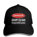 Baseball Cap funny Funny Danger Grumpy Old Man Saying men Snapback hat peaked