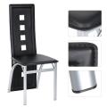 2PCS Modern Light Luxury Dining Chair Dining Table Chair Modern Simple Family Dining Room Fashion Back Creative Chair Restaurant