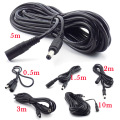 ESCAM Female to Male Plug CCTV DC Power Cable Extension Cord Adapter Power Cords 5.5mmx2.1mm For Camera Power Extension Cords