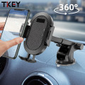 TKEY Sucker No Magnetic Car Phone Holder Mobile Phone Holder Stand Car GPS Mount Support Stretch Bracket For iPhone 11 Xiaomi 9t