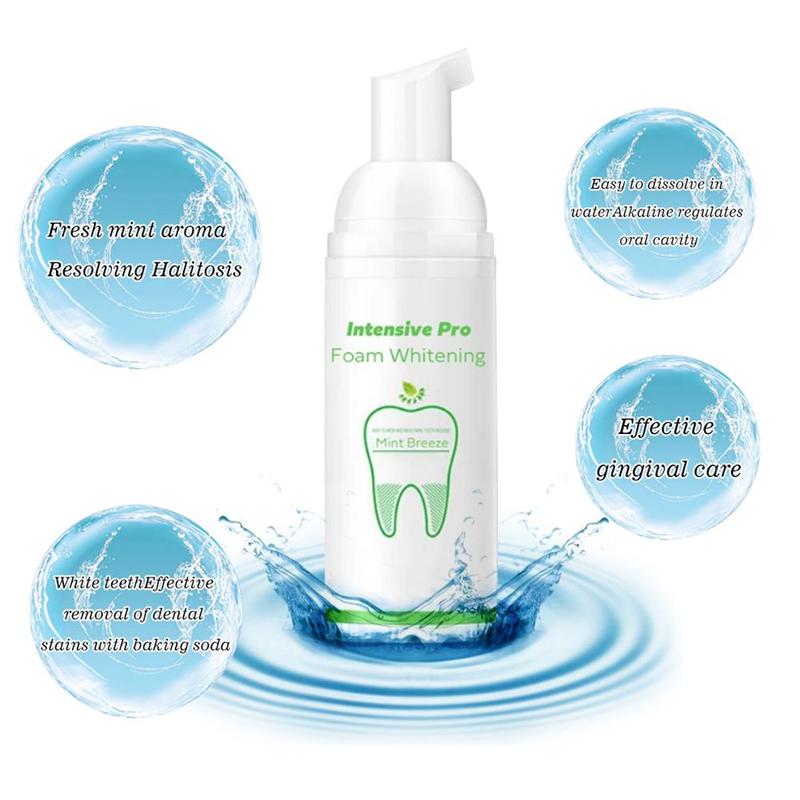 60ml Oral CareTeeth Toothpaste Whitening Foam Natural Teeth Liquid Dropship Cleaning Oral Toothpast Product Hygiene Whiteni X8N7