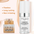 30ml Color Changing Liquid Foundation Face Makeup Base Warm Skin Tone Nude SPF 15 Face Moisturizing Liquid Cover Concealer Tools
