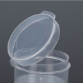 5PCS Plastic Small Round Clear Lid Pill Storage Box Case Coin Collecting Capsules Transparent Holders 3.4*2.7CM NEW
