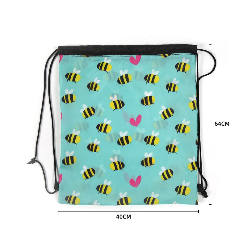custom drawstring pouch with logo