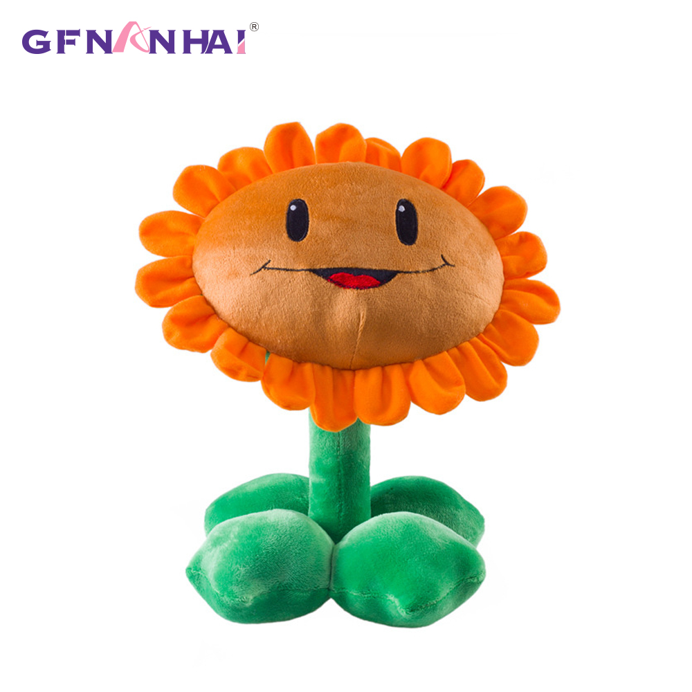 30cm Plants vs Zombies plush decorations toy chomper New Plants vs.Zombies 2 figurine pea sunflower Melon stuffed plush toy